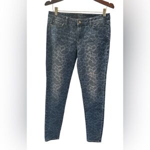 Michael Kors gold label, Paisley, skinny jeans, EUC size 6